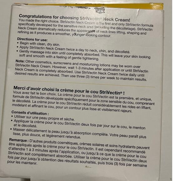 StriVectin-TL Neck Cream Concentrate For The Neck And Decolletage 1..4 fl oz - Picture 6 of 8